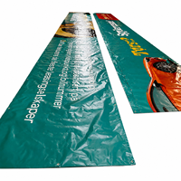Bâche imperméable personnalisée ignifuge NFPA 701, bâche industrielle robuste en PVC enduit, couverture extérieure, tissu industriel