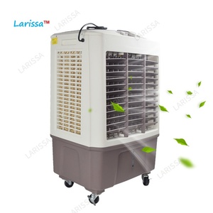 Ventilador de agua Vertical de refrigeración eficiente de bajo ruido de tres velocidades de viento de gran capacidad portátil de fábrica de China para espacios multiusos - Product Image 1
