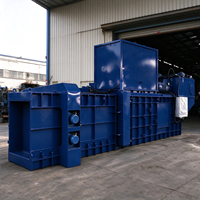 Presse à balles hydraulique horizontale pour déchets de carton ondulé OCC, machine de recyclage entièrement automatique pour usine de recyclage
