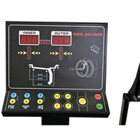 Machine d'équilibrage automatique des roues de voiture de haute qualité à prix abordable avec une précision d'équilibrage de ±1g 220 tr/min