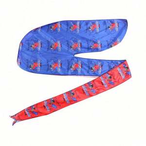 Durag de Seda con Logotipo Personalizado, Multifuncional, MOQ Bajo, Estampado Completo, Pañuelo para la Cabeza para Hombres y Mujeres, Deportes al Aire Libre, Personalizado OEM/ODM - Product Image 5