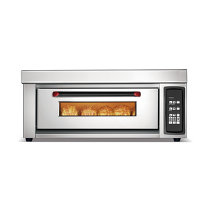 Horno Eléctrico Comercial para Pizza y Panadería de 1 Capa, 2/<span class=keywords><strong>3</strong></span>/4 Bandejas, Sistema de Control por Microcomputadora con Buen Precio para Hoteles y Restaurantes - Product Image 1