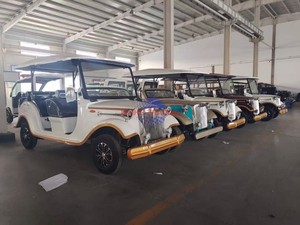 รถบัสไฟฟ้าชมเมืองสไตล์คลาสสิคสำหรับผู้ใหญ่ รุ่นขายดีที่สุด แบบ 11 ที่นั่ง, 14 ที่นั่ง  มอเตอร์ 72V 5000W - Product Image 4