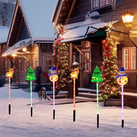 Guirlandes lumineuses LED solaires IP55 étanches pour arbres de Noël, cours et pelouses 2026