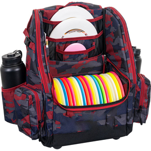 Muestra Gratuita de Bolsas para Disc Golf, Bolsa Deportiva Personalizada de Gran Capacidad con Bolsillo para Agua, Hecha de Poliéster Impermeable - Product Image 2
