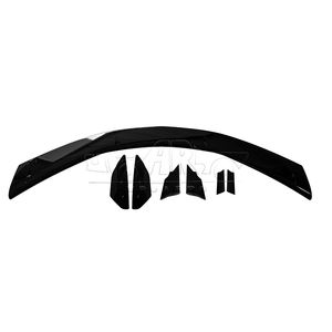 Bon artisanat voiture décoration ABS plastique fibre de carbone arrière haute aile Spoiler Kit pour Chevrolet <span class=keywords><strong>Corvette</strong></span> C8 2020 2021 <span class=keywords><strong>2022</strong></span> 2023 - Product Image 3