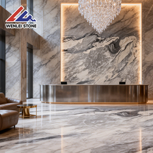 Losa de Mármol Gris Montaña Cortada a Medida Wenlei Stone para Encimeras de Cocina, Tocadores de Baño, Escaleras y Uso <span class=keywords><strong>en</strong></span> Exteriores - Ecológica - Product Image 2