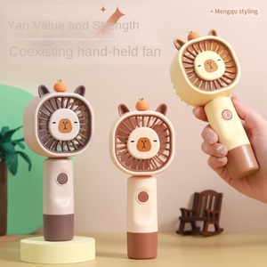 Moe Fun Kabi <span class=keywords><strong>Bala</strong></span> tre pale USB portatile portatile ventola di raffreddamento ad aria motore Brushless inglese Cartoon Design di plastica - Product Image 1