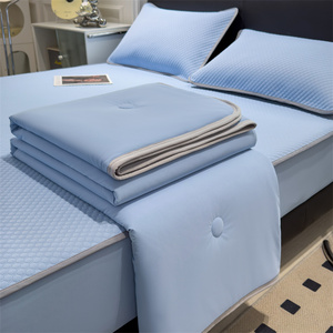 Vente en gros <span class=keywords><strong>de</strong></span> <span class=keywords><strong>housse</strong></span> <span class=keywords><strong>de</strong></span> <span class=keywords><strong>couette</strong></span> ultra douce en soie, ensemble <span class=keywords><strong>de</strong></span> draps <span class=keywords><strong>de</strong></span> luxe - Product Image 3