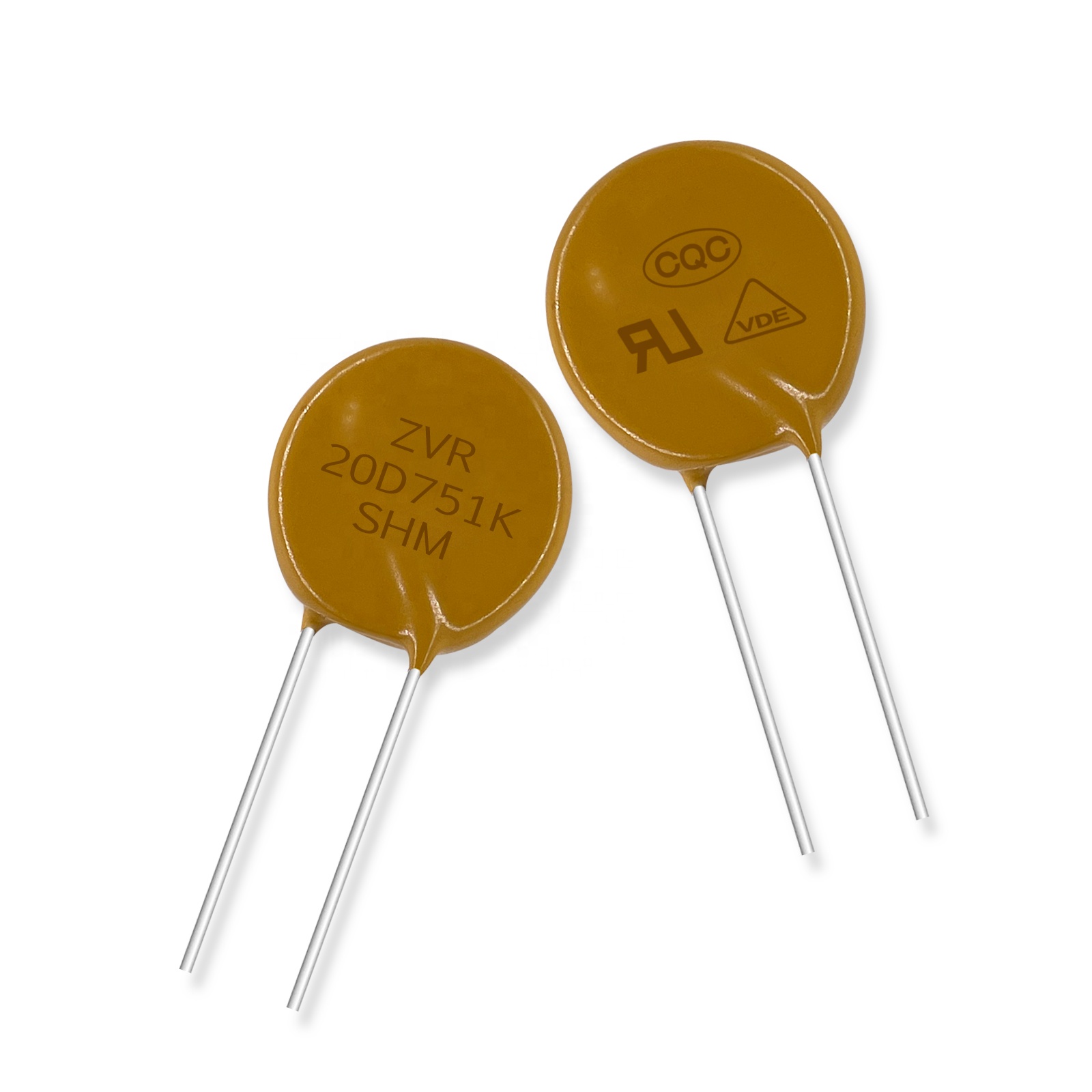 Оригинальный заводской Варистор большего размера со свинцовым интервалом, 20D 750V, оксид цинка, варистор, дешевый варистор