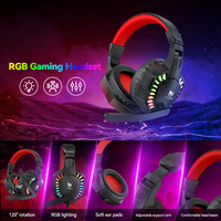 Clavier et souris T-WOLF TF880 5 en 1, haut-parleur, casque, tapis de souris, clavier rétroéclairé LED filaire, ensemble clavier et souris, accessoires pour ordinateur de jeu