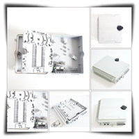 Kotak Distribusi Serat Optik 12 Port SC/LC FTTH APC/UPC Tahan Air NAP Plc Splitter 1x4 HUAMAI FDP-12A-1B IP55