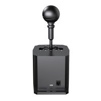 Levier de vitesses de course PXN SF U H-Pattern 7+R en alliage d'aluminium, câblé USB, pour simulateur de course sur PC