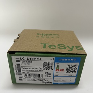 Contactor SCHNEIDER LC1D18M7C 100% Nuevo y Original - Product Image 1