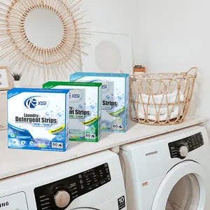 Eco Friendly Laundry Detergent Sheets Laundry Detergent Sheets Strips Biodegradable Sheet Detergent