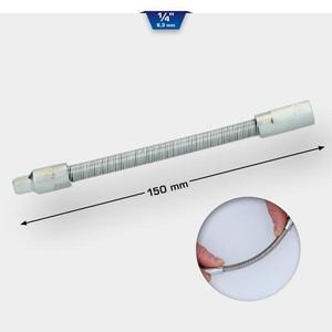 HERRAMIENTAS BRILLANTES-BT020910 1/4 ''Extensión flexible-EAN 4042146774397 ACCESORIOS DE LLAVE DE VASO 1/4" - Product Image 2