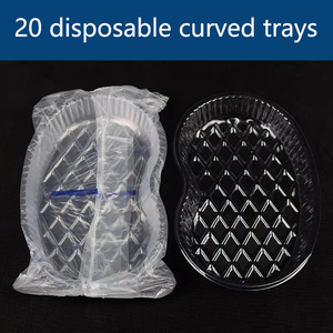 <span class=keywords><strong>Kit</strong></span> de Cambio de Apósito Desechable con Bandeja Curva, Estéril, Empaquetado Individualmente, para Maquillaje Permanente, Plástico de Grado Médico - Product Image 5