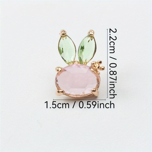 Broche de conejo animalito adorable para mujer, accesorio de ropa y abrigo, regalo - Product Image 4