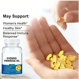 1000mg Kapsul Minyak <span class=keywords><strong>Evening</strong></span> <span class=keywords><strong>Primrose</strong></span> Murni - Halal Vegan Bersertifikat GMP untuk Peningkatan Imunitas Dewasa, Antioksidan & Kulit Bercahaya - Product Image 3
