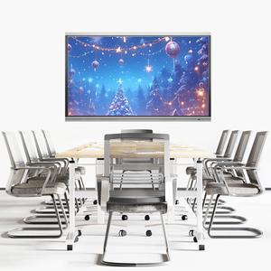 <span class=keywords><strong>จ</strong></span>อแบนอินเทอร์แอคทีฟ 4K รองรับการสัมผัส 40 <span class=keywords><strong>จ</strong></span>ุด ระบบแอนดรอยด์ พร้อมฟังก์ชัน AI ในตัว รองรับ OPS <span class=keywords><strong>ภายนอก</strong></span> ระบบปฏิบัติการ Windows CE ได้รับมาตรฐาน FCC และ ROHS สำหรับห้องประชุม พร้อมจัดส่งแบบ DDP - Product Image 6