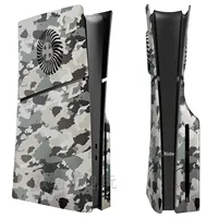 Coque de remplacement camouflage pour PS5 Slim Console Étui rigide de protection en plastique avec trous de refroidissement