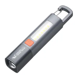 Siêu Sáng Không Thấm Nước Mini Có Thể Sạc Lại LED Túi Chiến Thuật Cắm Trại Đèn Pin Torch Ánh Sáng LED Đèn Pin Dài Phạm Vi Mạnh Mẽ