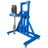 Mélangeur hydraulique mobile en acier inoxydable IBC pour le mélange de matières premières chimiques