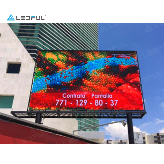 Shenzen LEDFUL Full Color Out Door 3D LED Big Screen IP67 960*960MM P10 SMD Outdoor LED Display