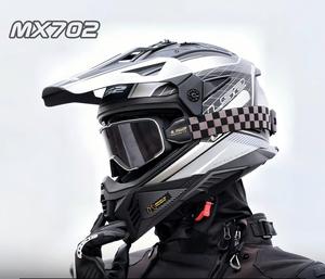 Nuevo Casco de Motocicleta <span class=keywords><strong>LS2</strong></span> con Certificación DOT, Doble Visor Antivaho, para Cross-Country, Rally, Todoterreno, MX702 - Product Image 3