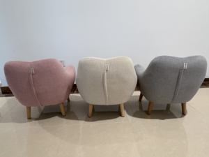 <strong>Kids</strong> Cloud <strong>Chair</strong> High Resilience Armchair Solid Wood Frame Single Sofa for Home Kindergarten Library - Product Image 3