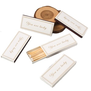 Wooden Matchstick <b>Boxed</b> <b>Matches</b> 75mm Long Stick For Scented Candles Gift Use - Product Image 4