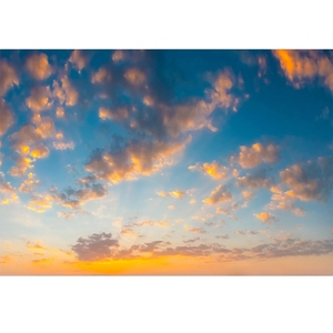 Fondo Fotográfico con Diseño de Cielo Colorido, Nubes y Atardecer, <span class=keywords><strong>para</strong></span> Retratos, Fotografía de Paisajes y Sesiones Fotográficas en Estudio - Product Image 2