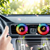 Lámpara de Ritmo Musical para Coche, Ambientador RGB LED con Control por App, Luz de Atmósfera Musical