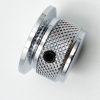 Guitar Accessories Zinc Alloy Threaded Grass Hat Potentiometer Knob Cap Audio Volume Tone Adjustment Knob for Electric Guitar