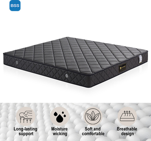 <span class=keywords><strong>2025</strong></span> nén Bộ nhớ bọt Nệm vua nữ hoàng duy nhất đôi kích thước đầy đủ gia đình khách sạn sang trọng 180x200 gối đầu giường nệm - Product Image 2