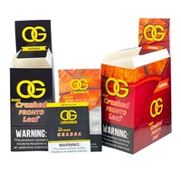 Sachets en plastique personnalisés pour cigarettes à rouler, saveur miel et fruits, à l'extraction facile, à usage unique, avec embout anti-enfants