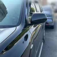 Pelindung penutup spion mobil, untuk toyota rav4 Xa30 2005 2006 2007 2008 2009 2010 2011 2012 serat karbon mundur cangkang cermin