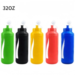 Plastik Spor Su Şişesi Yalıtımlı Bisiklet Su Şişeleri Koşu Futbol Su Şişesi Spor Salonu PE Özelleştirilmiş - Product Image 2