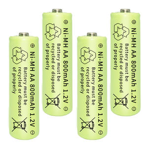 GOODCELL Recarregável Ni-mh <span class=keywords><strong>1.2v</strong></span> AA <span class=keywords><strong>800mAh</strong></span> Bateria-Baixa Auto-Descarga Alto Ciclo Vida Brinquedos Médicos Fácil de Personalizar Pacote - Product Image 3