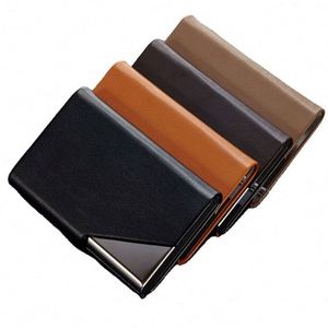 Porte-cartes de visite en cuir léger de haute qualité Maxfree, dernier design personnalisable - Product Image 1