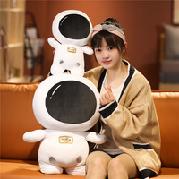 Cartoon-Alien-Astronaut Plüschtier Raumfahrer-Roboter Stoffpuppe Weiches Schlafkissen Kuscheltier Geschenk für Jungen