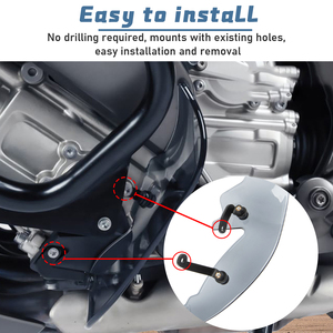 Piezas de motocicleta XXUN, escudo de cambio de freno contra salpicaduras, Protector de pie revisado para <span class=keywords><strong>BMW</strong></span> K1600GT <span class=keywords><strong>K1600GTL</strong></span> 2017-2023 - Product Image 3