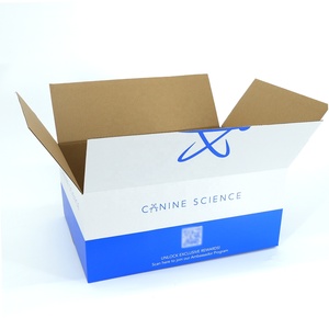 Boîte d'expédition <span class=keywords><strong>en</strong></span> carton ondulé personnalisée, boîte d'emballage pliable unique pour le commerce électronique, cadeaux, vêtements, cosmétiques, avec logo - Product Image 1