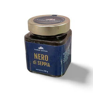 Italian 230g <b>Cuttlefish</b> Ink Black Sterilized Glass Jar Sarda Sapori 3 Year Shelf Life Enhanced Visual Appeal for Cuisine - Product Image 1