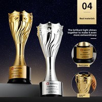 Trophées sportifs en métal électroplaqué personnalisés, récompenses créatives pour les champions en marathons, football, basketball et réalisations mémorables