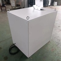 Broyeur de disque dur portable à double arbre pour déchiqueter les produits électroniques de déchets tels que les SSD d'ordinateur personnel
