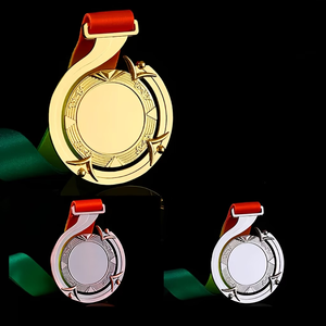 Medaglia Personalizzata Vuota per 1°, 2°, 3° Posto, Creativa per Bambini, Studenti, Competizioni Sportive, Personale, <span class=keywords><strong>con</strong></span> <span class=keywords><strong>Nome</strong></span> Inciso al Laser - Product Image 4