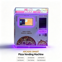 Distributeur automatique de pizzas en libre-service avec écran tactile certifié CE, distributeur de pizzas surgelées commercial pour centre commercial