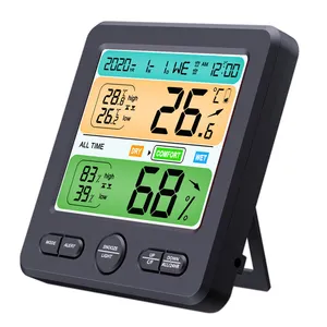 Digitale Hygrometer Indoor Thermometer Kamer Thermometer En Vochtigheid Gauge Met Temperatuur Vochtigheid Monitor