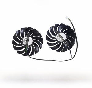 2 Ventiladores PLD10010B12HH 12V 0.40A 4 Pines para Tarjetas Gráficas <span class=keywords><strong>MSI</strong></span> GTX1080Ti 1080 1070 1060 RX470 480 <span class=keywords><strong>570</strong></span> 580 GAMING, PLD10010S - Product Image 2